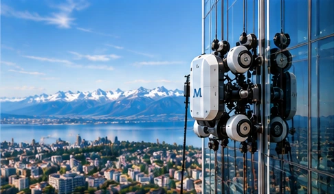 Illustrative image for High-rise Façade Maintenance Robots