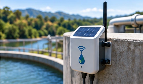 Concept visual of Smart Water Monitoring Sensors